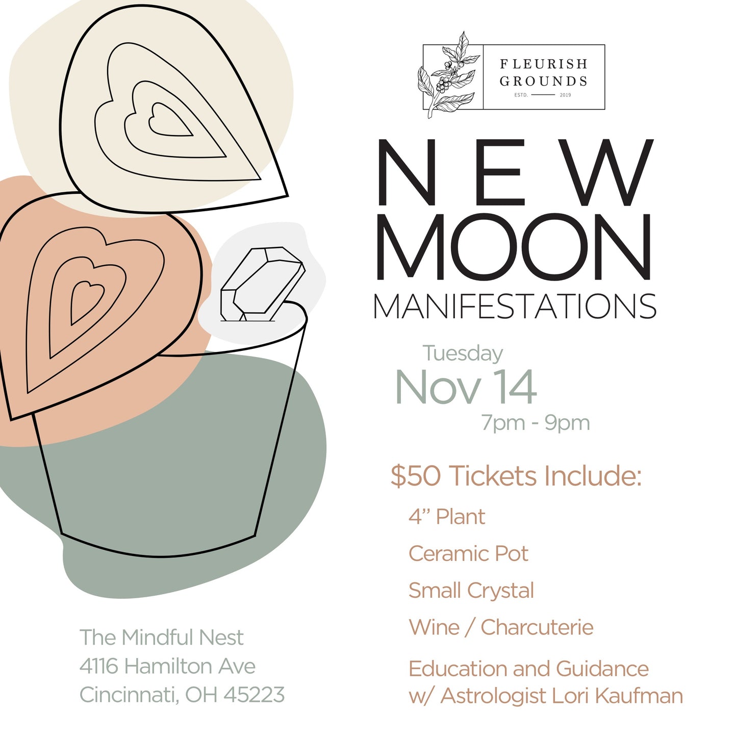 EVENT - New Moon Manifestations Planting