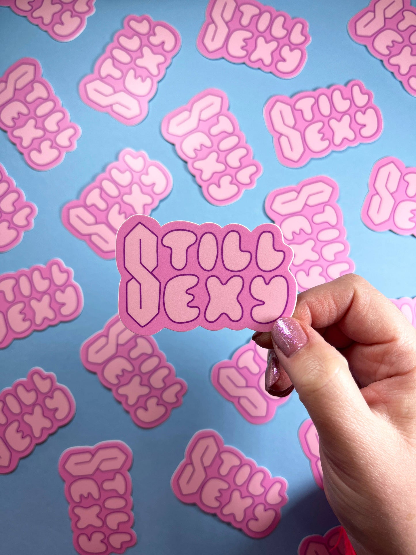 Still Sexy Vinyl Sticker