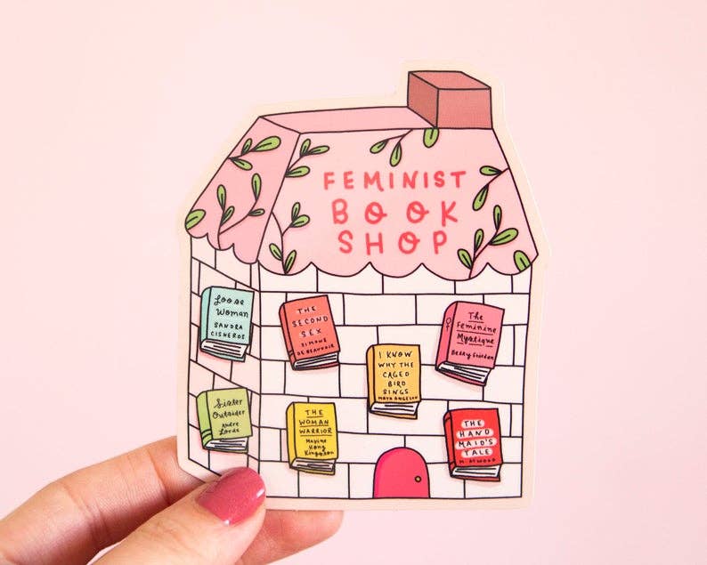 Book Shop Vinyl Sticker