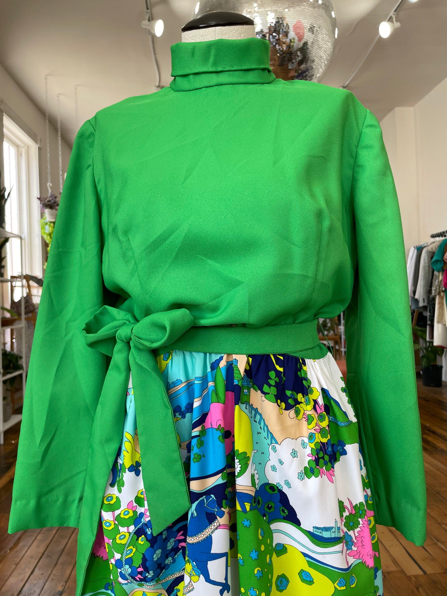 60’s printed dress