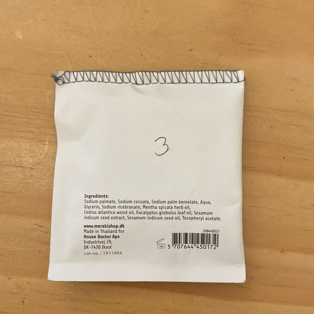 Meraki Sesame Scrub Bar