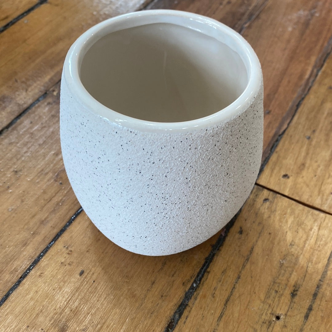 3.25” Abstract Moai Face Pot