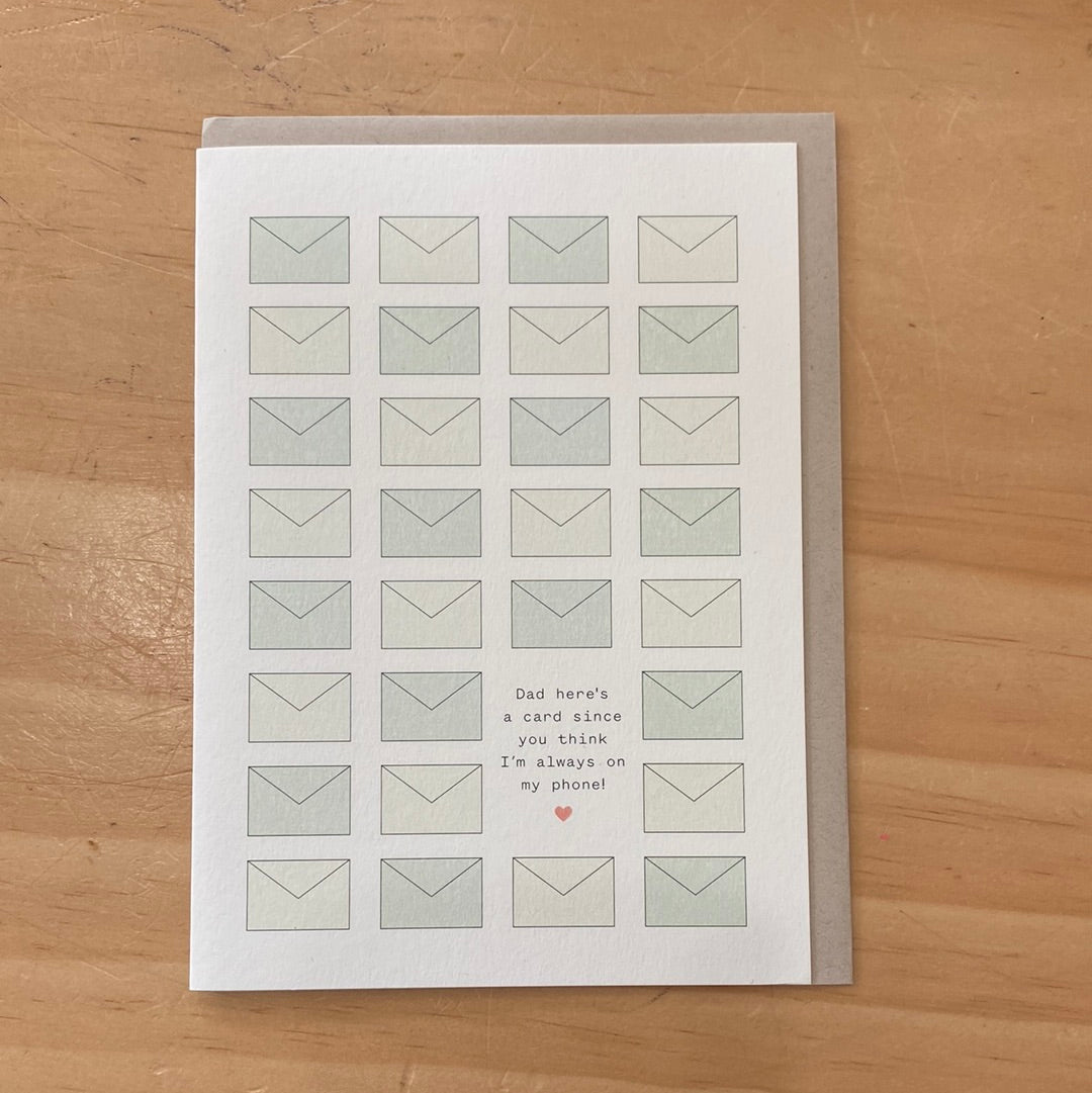 Always On My Phone Card