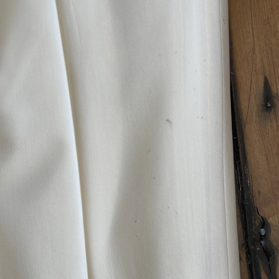 Liz Claiborne Pleated Winter White Pant