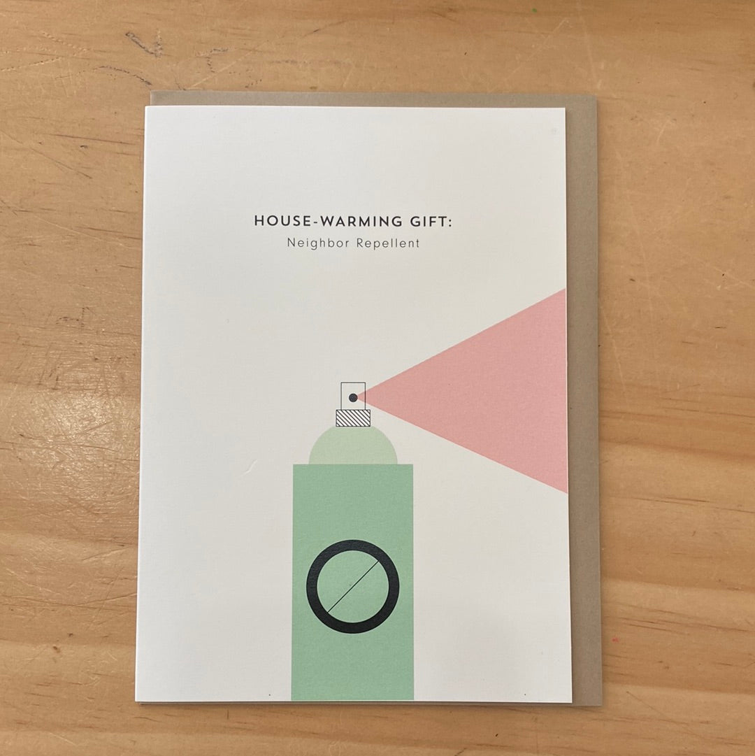 Neighbor Repellent Card