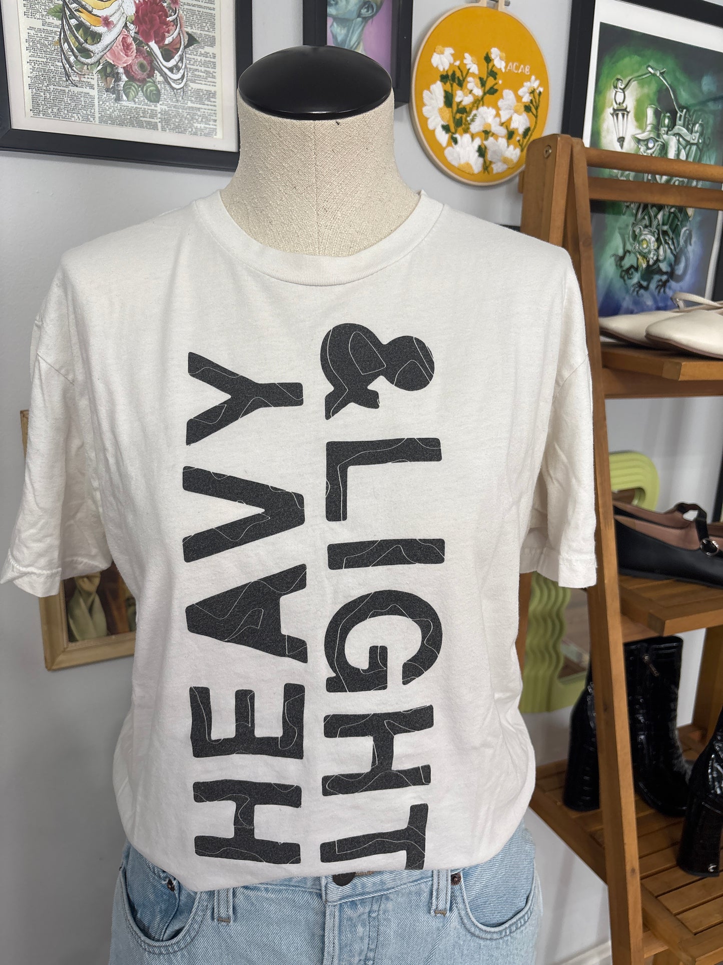To Write Love on Her Arms three-tee bundle in size large, two black and one white — view 5