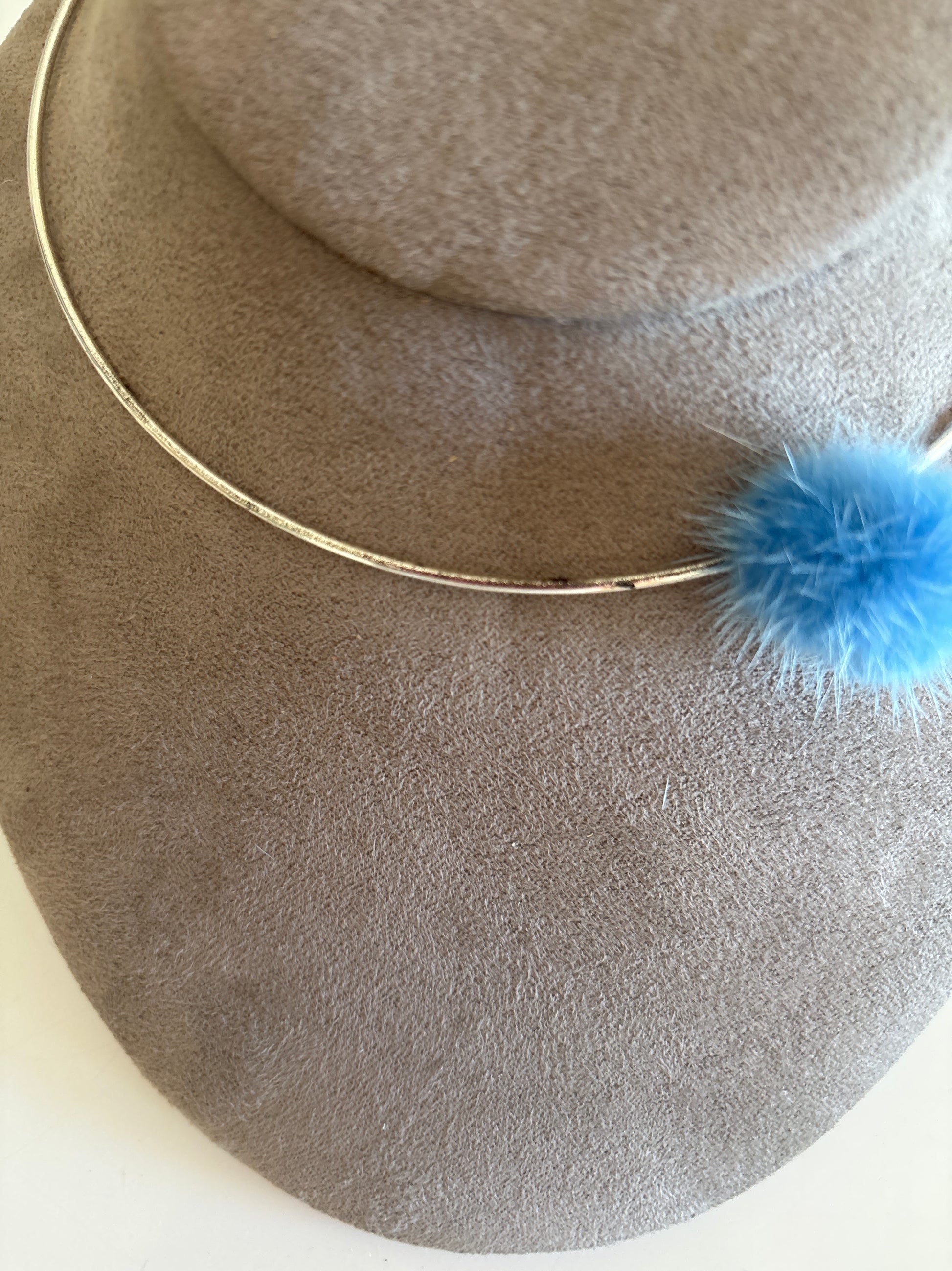 Y2K pom-pom necklace duo — view 2