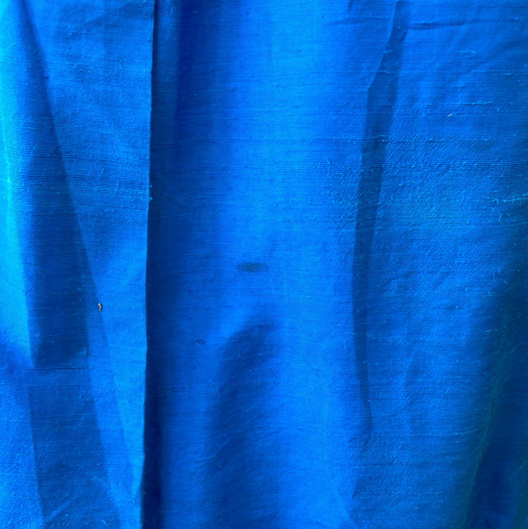 Handmade cobalt blue dress