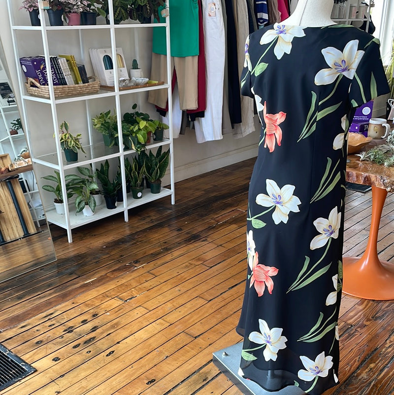 jessica howard dress Vintage Jessica Howard Floral Maxi, Size 8
