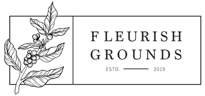 Fleurish Grounds Logo
