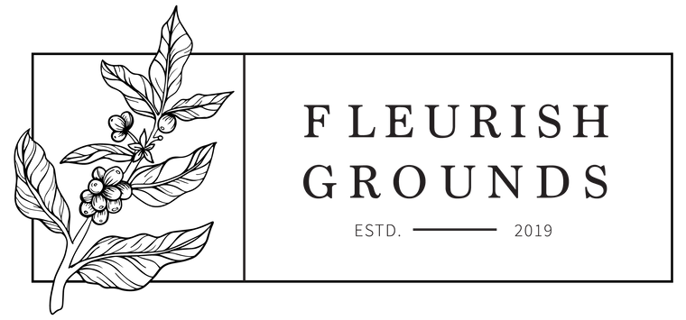Fleurish Grounds Logo