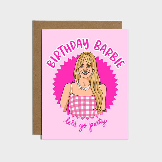 Let's Go Party Birthday Card