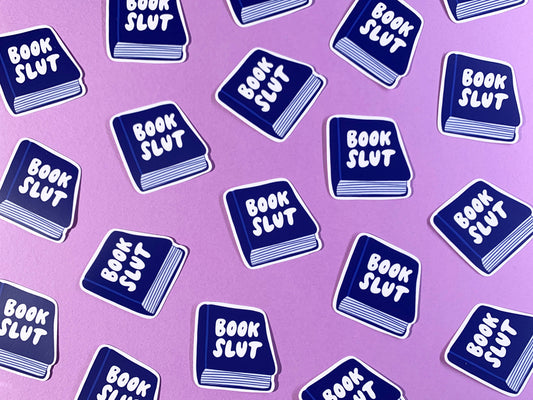 Book Slut Vinyl Sticker