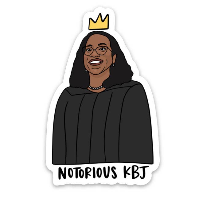 Justice Ketanji Brown Jackson Stickers