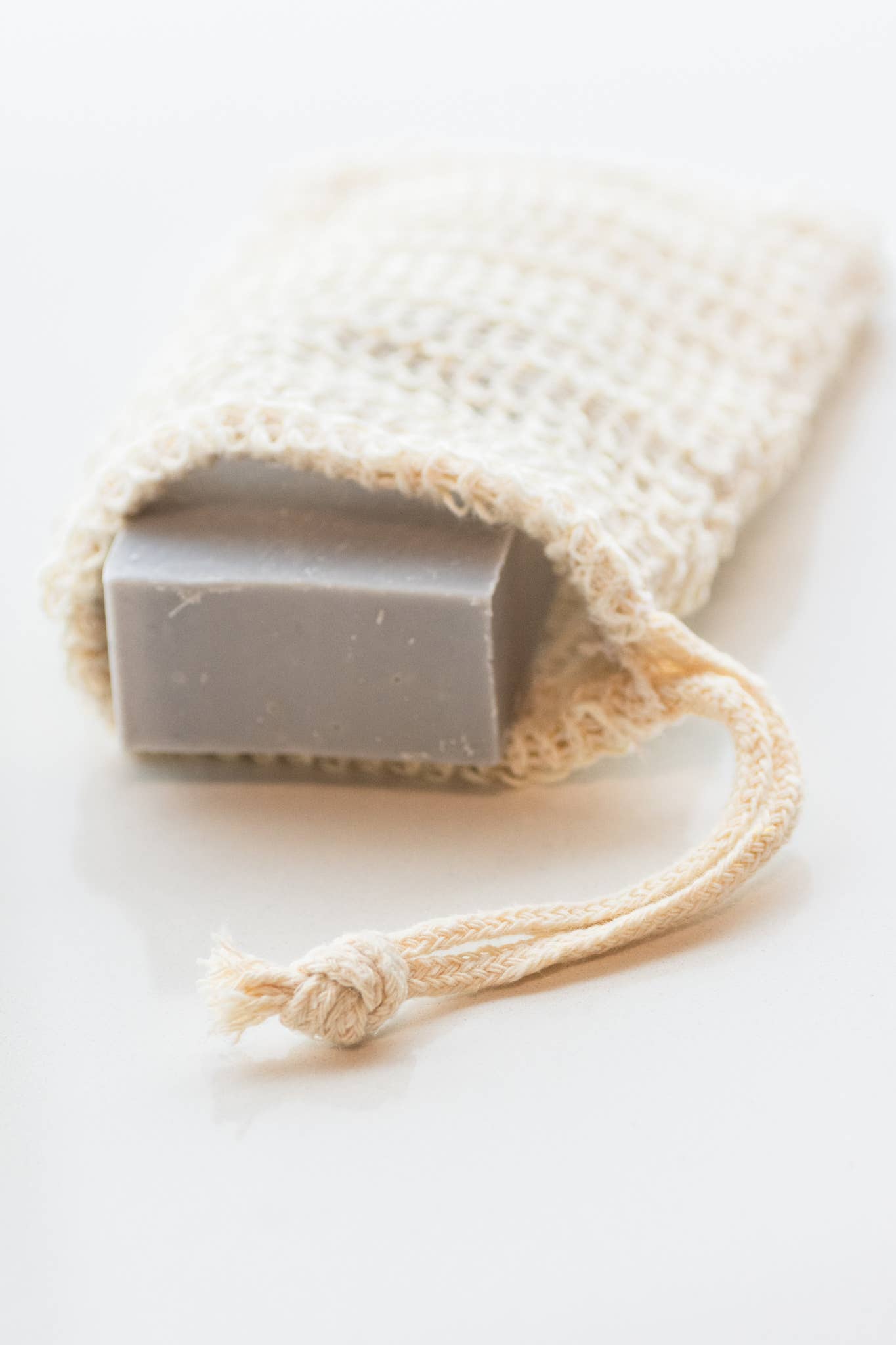 Casa Agave exfoliating woven agave-fiber soap bag by Earth & Daughter