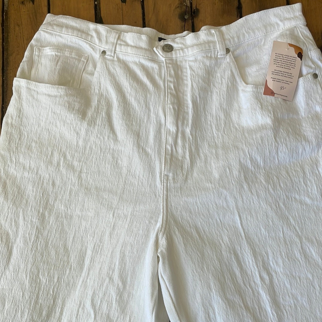 L.A. Blues White Denim