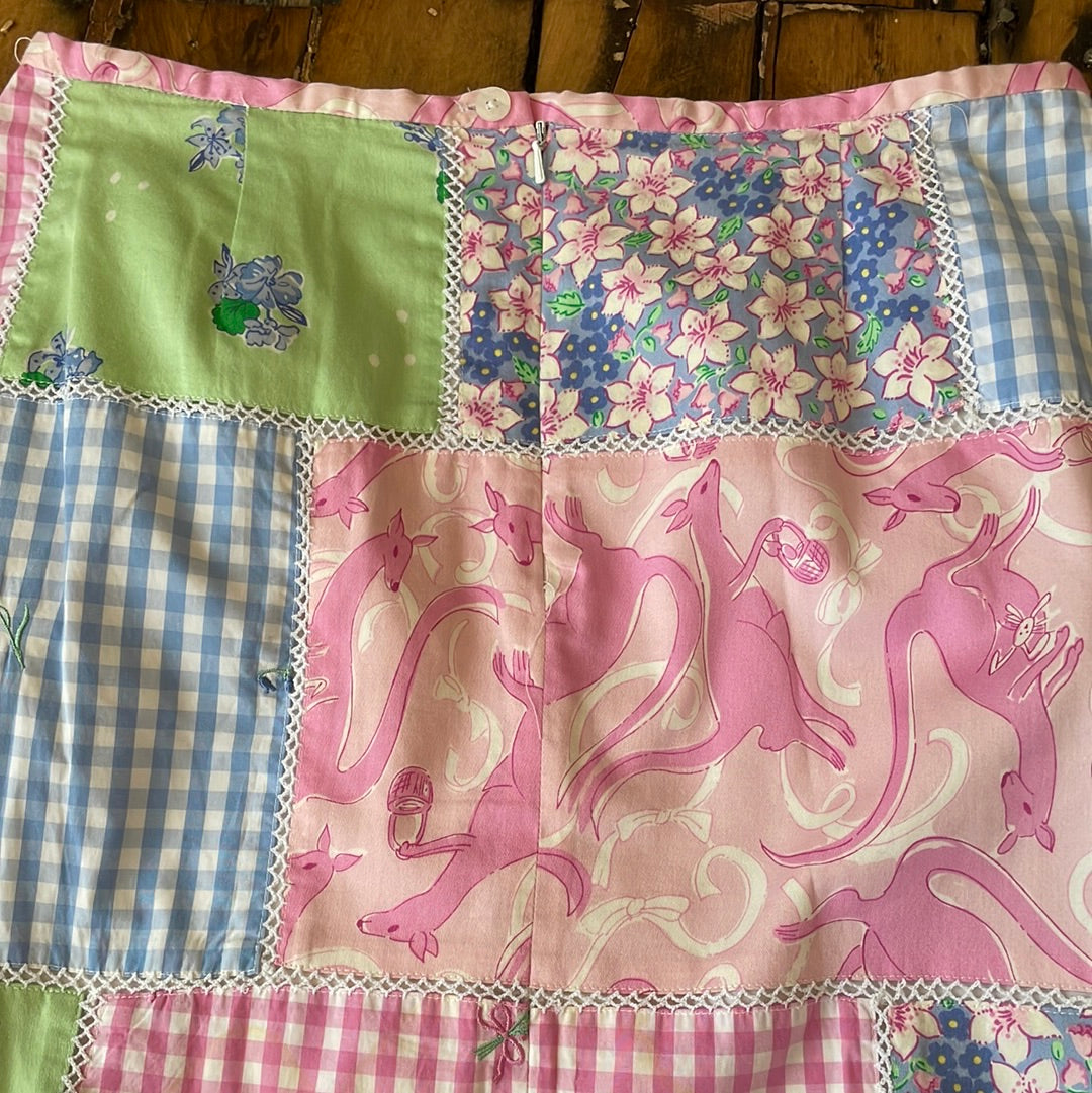 Lilly Pulitzer Patchwork Skirt