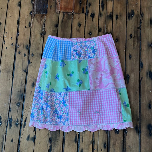 Lilly Pulitzer Patchwork Skirt