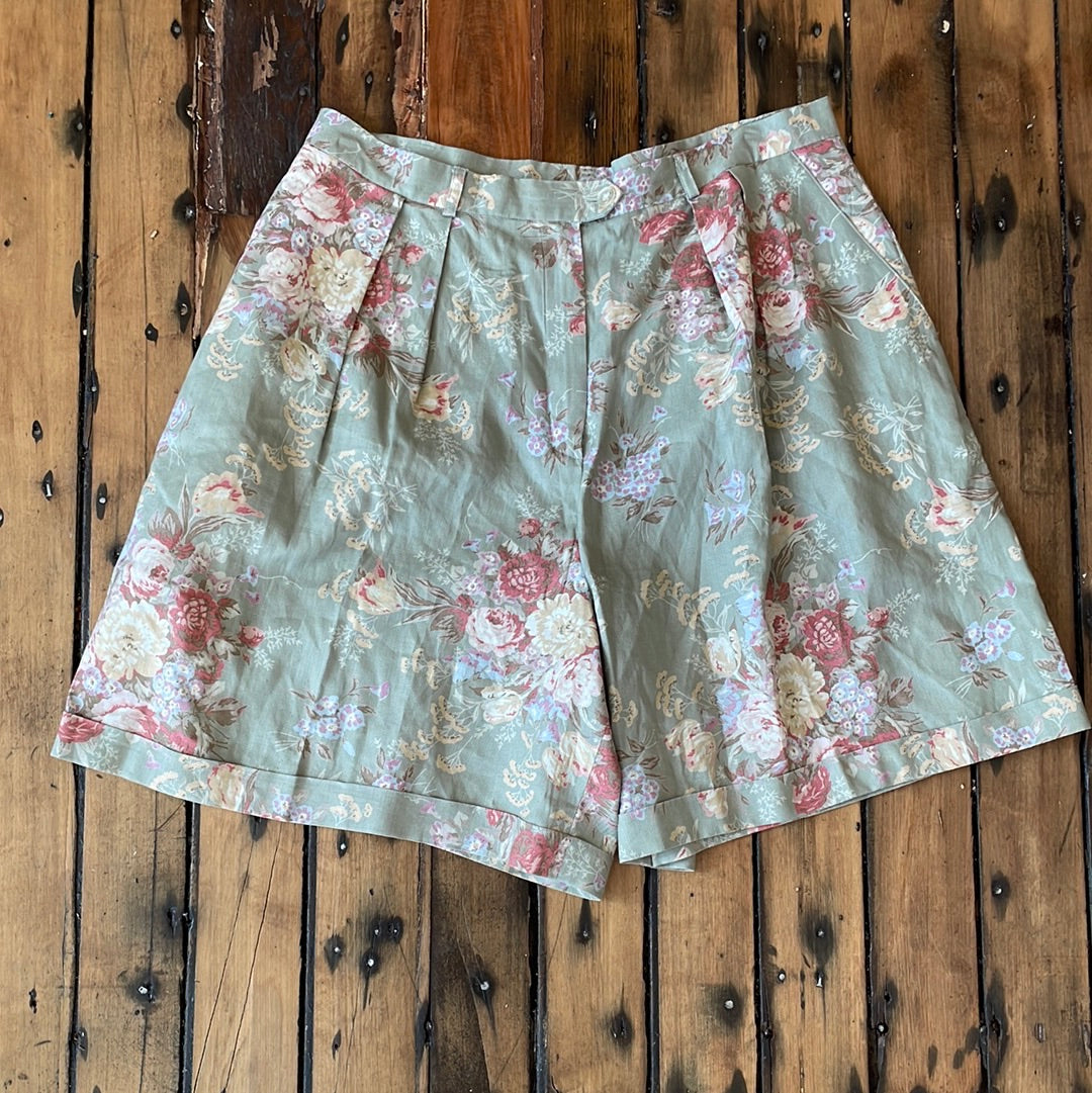 Ralph Lauren Pleated Floral Shorts