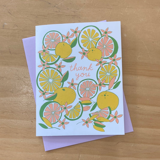 Thank You Lemons and Limes Card