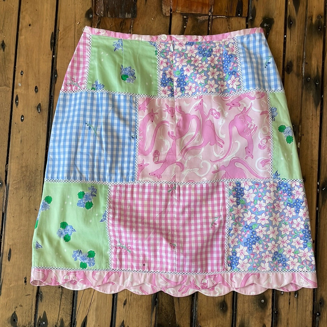Lilly Pulitzer Patchwork Skirt