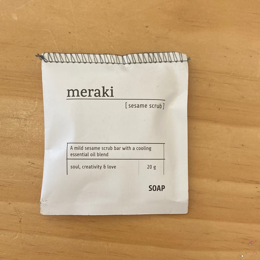 Meraki Sesame Scrub Bar