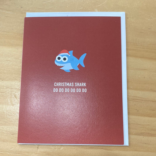 Christmas Shark Do Do Do Do Do Card